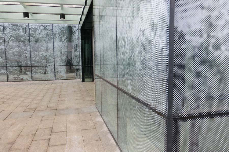 高温彩釉玻璃-贵州六盘水美术馆